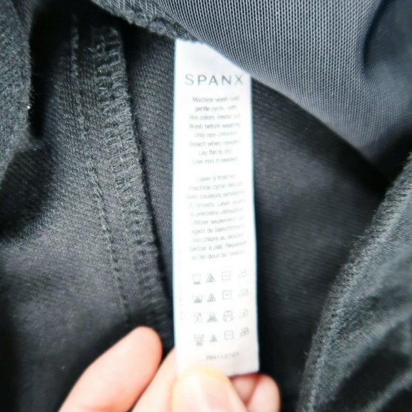 SPANX Ready-To-Wow Black Cropped Denim Jeggings M - Picture 7 of 9